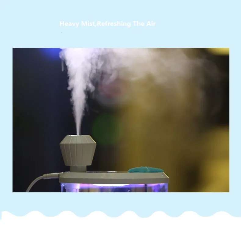 New Arrival Upgrade Version Mini Fish Tank Humidifier Usb Anion