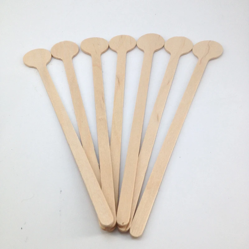 150mm Natural Wooden Drink Stirrers Coffee Beverage Bar Stick Wood ...