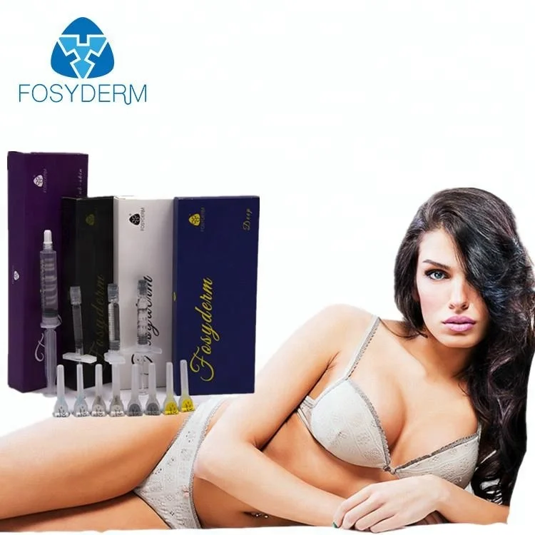 

Fosyderm Hyaluronic Acid Facial Filler Injection Breast Enhancers, Transparent