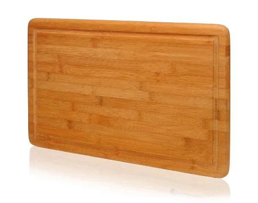 

Extra Large Bamboo Cutting Board - 18x12 Thick Strong Bamboo Wood Cutting Board with Drip Groove, Natural bamboo color,natural wood color,any pantone color