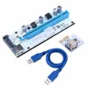 Ver008S Mining Bitcoin Miner 6Pin Pci-E Riser Pci E X1 X16 Usb3.0 Cable Card Express Pci Riser