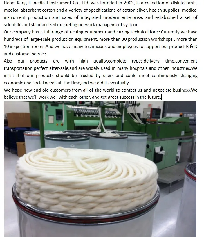 High Absorbent Cotton Coil For Salon Or Medical Use Price Buy 8593