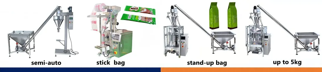 Automatic vertical pouch small sachets used milk powder packing machine price
