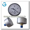 High quality stainless steel case brass internal vacuum meter