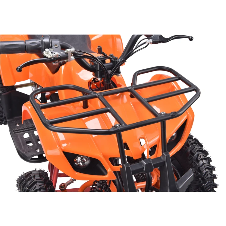 
New model aluminium alloy frame material adult electric atv 36v cheap kids electric quad bike with big wheel 