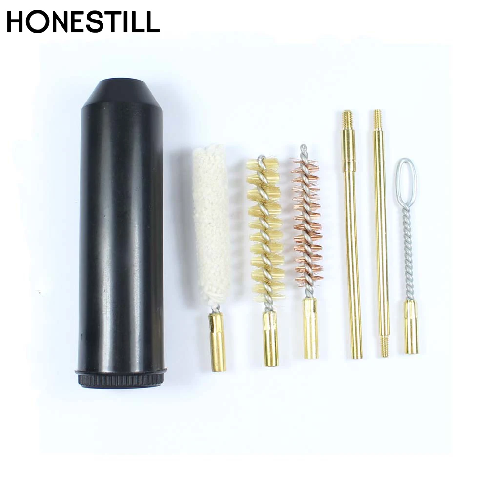 

universal gun cleaning kit Hunting Cleaner Brushes Fits 9mm .357 .38 Calfor Gun Cleaning Tools Pistols Gun Cleaning Kit