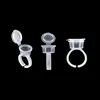 Permanent Makeup Microblading Pigment Ink Ring Cup with Cap Covers