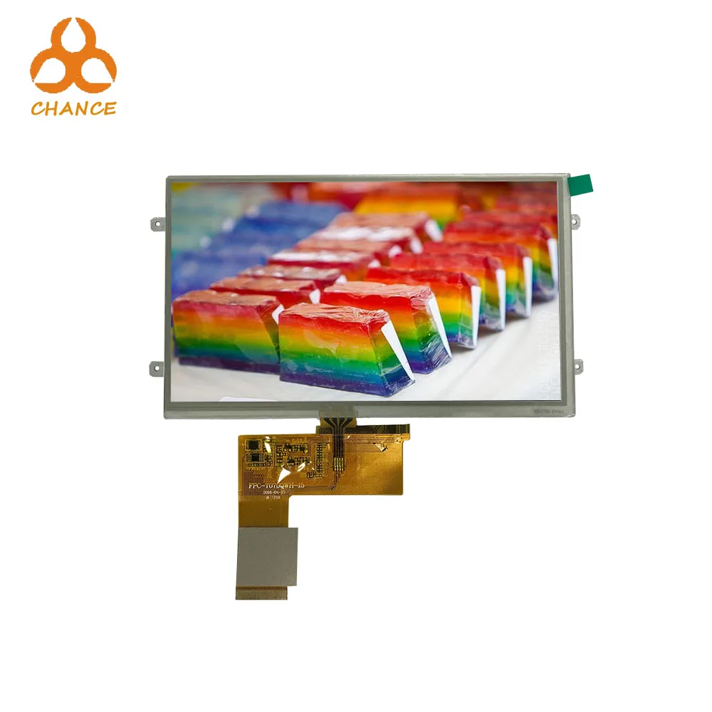 1024*600 High Resolution Ek79001+ek73215 Ic Lvds Interface 10 Inch Ctp