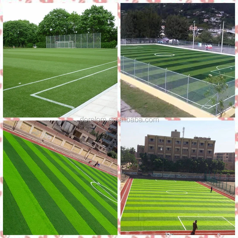 

12000 DTEX synthetic grass turf / soccer field turf artificial turf cheap football grass