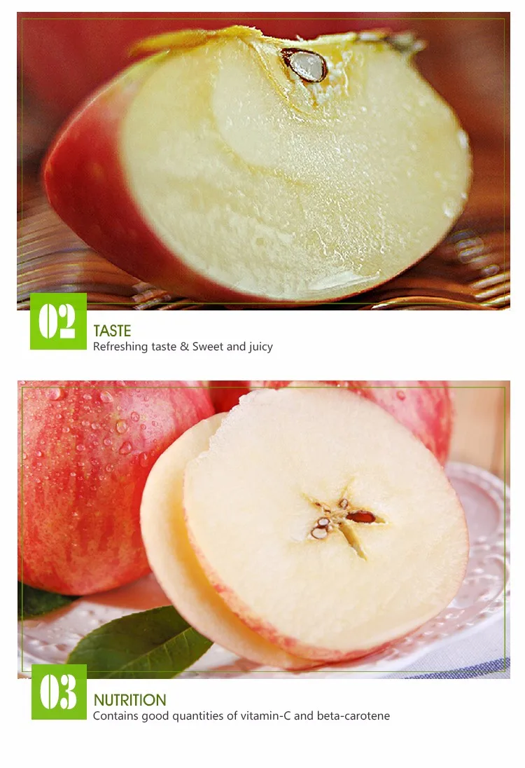 Fresh Red apple Fruit Fresh Fuji apple