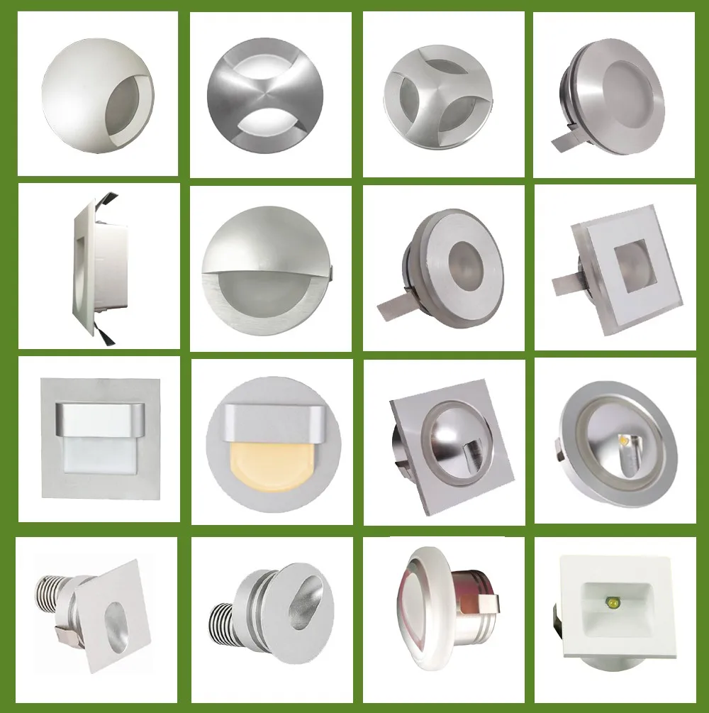 Modern Design Rectangle Stair Light Led Slide Step Light Indoor