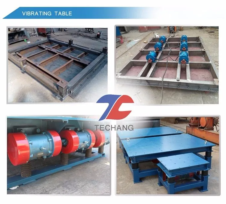 High Quality Vibrating Talbe Price Fireplace Mould Vibration Shaker Table