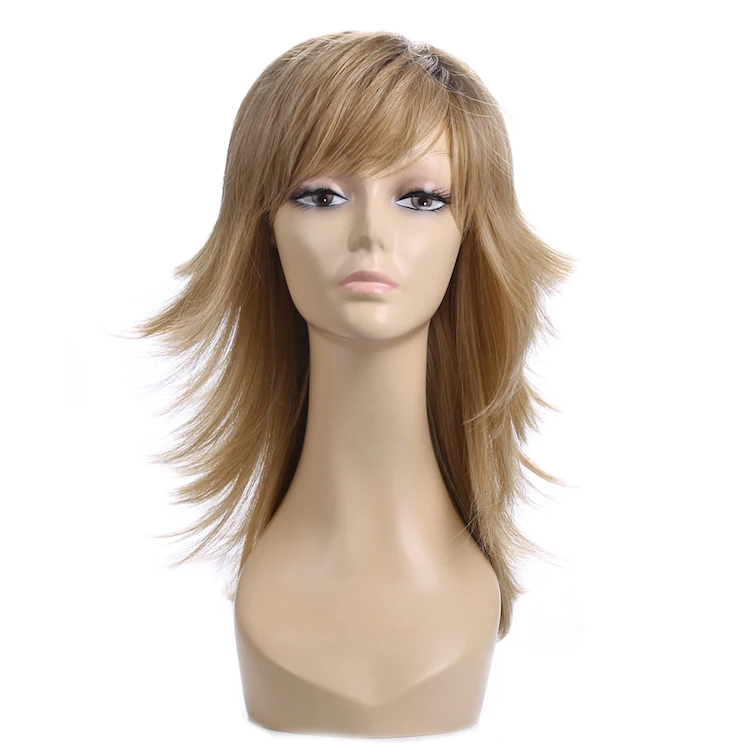 Synthetic Long Neat Bang Blonde 613 Wig - Buy 613 Wig,Blonde Wig,613 ...