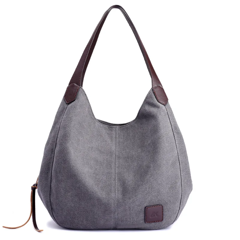 

ZY1001 China Manufacturers Online Shipping Ladies Purse Minimalist Canvas Hobo Handbags For Women 2019, 8 colors as pictures