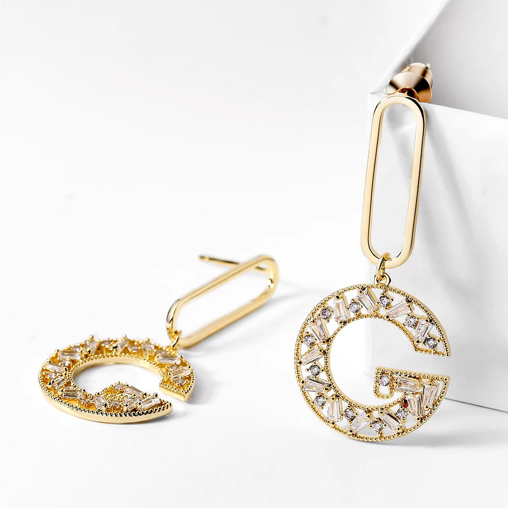 New products 2019 silver 925 or 18K gold filled jewelry hoop earrings