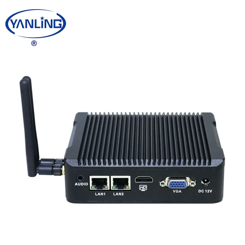 

YanLing Nano itx quad core J1900 Mini Fanless system for digital signage or advertising machine