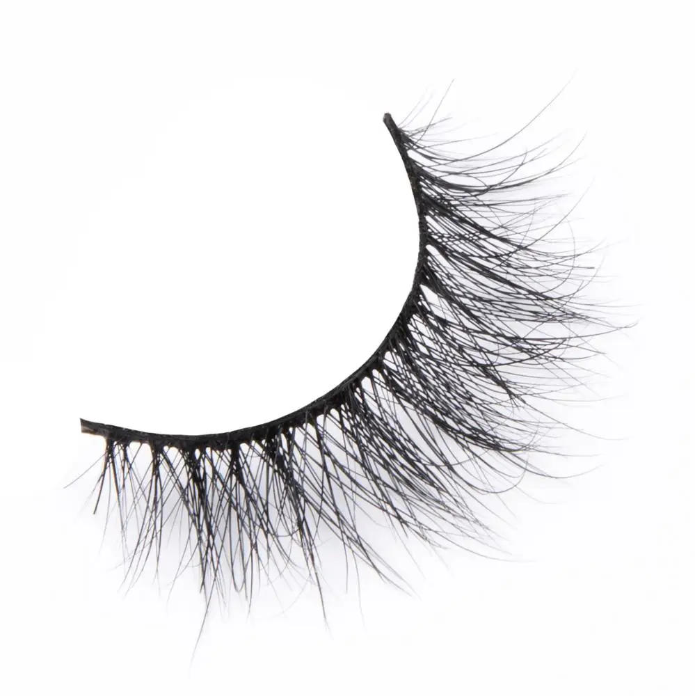 

6D03 Beautiful fashion Handmade Mink Eyelashes qingdao lashes vendor, Black color
