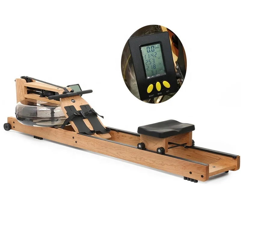 

rowing machine Gym Equipment Water Rowing Machine / Water Rower / Wood Water Rower Club Rowing