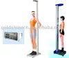 Weighing scale and height scale