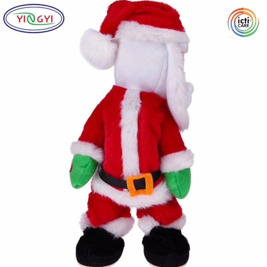 singing plush santa