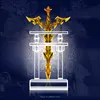 Legend Crystal Frame Metal Classical Sword Souvenir Use