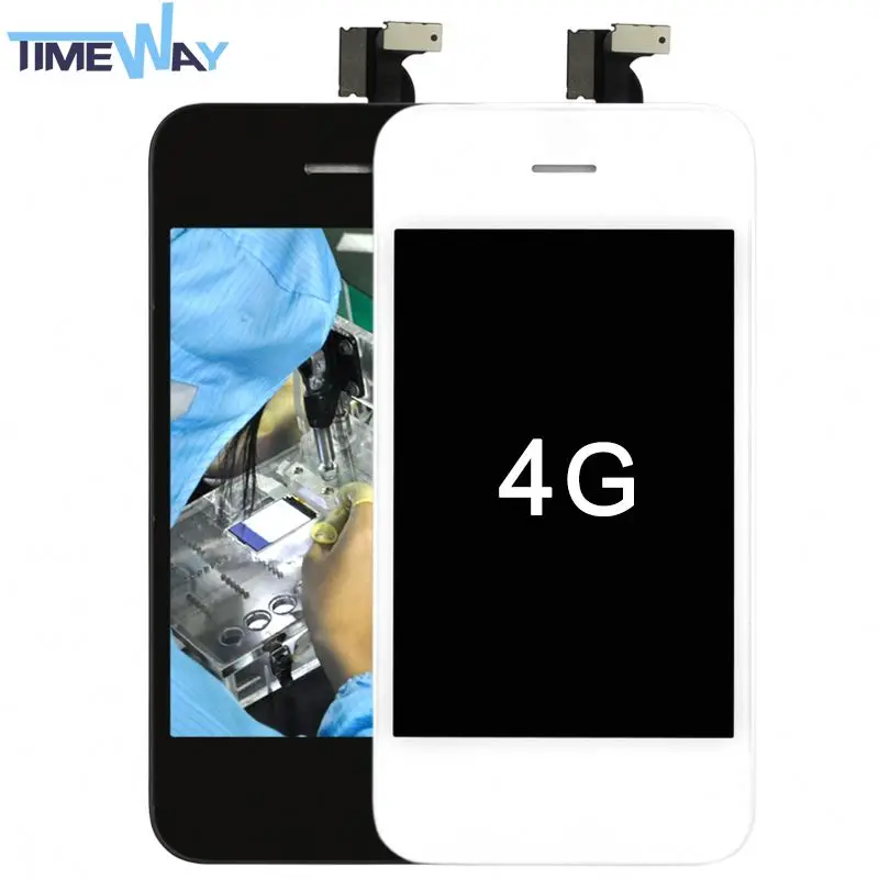

Hot Sales for Iphone 4 Lcd Touch Screen 100% Test Past Black and White TFT 18 Months TIMEWAY CN;GUA within 1-2 Days