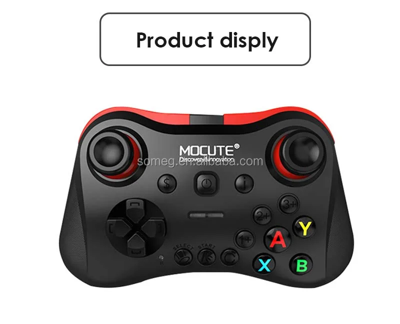 055 Wireless Bt Gamepad Pc Remote Control Android Joystick Controller For Vr Smartphone Tv Box With Holder - Buy New Mocute 055 Updated,Gamepad,055 Product on Alibaba.com