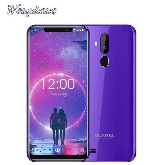 

Free shipping OUKITEL C12 Face ID Android 8.1 6.18 Smar tphone Fingerprint recognition Quad Core 2GB RAM 16GB ROM Unlock Mobile