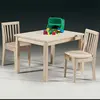 Unfinished Solid Wood Kids' Writing Table