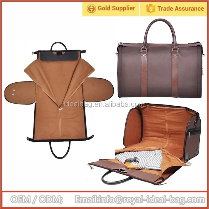 business travel bag suit