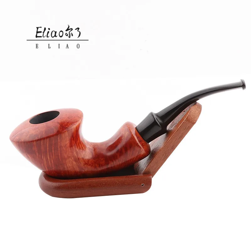 

Erliao Provide luxury Good workmanship Tobacco pipe Natural Designer Unique Briar Smoking Pipes