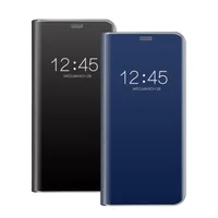 

Mirror Flip Case For Huawei P8 P9 Lite 2017 P10 P20 P30 Pro Mate 10 20 P Smart 2019 Y5 Y7 Y9 2018 Honor 7C 8X Luxury Phone Cover