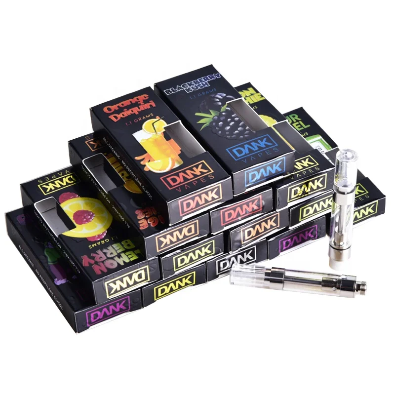 

Dank Vapes Cartridges New Black Package Cereal Carts 1.0ml Ceramic Coil 510 Thread Thick Oil Cartridges 54 Flavors, N/a