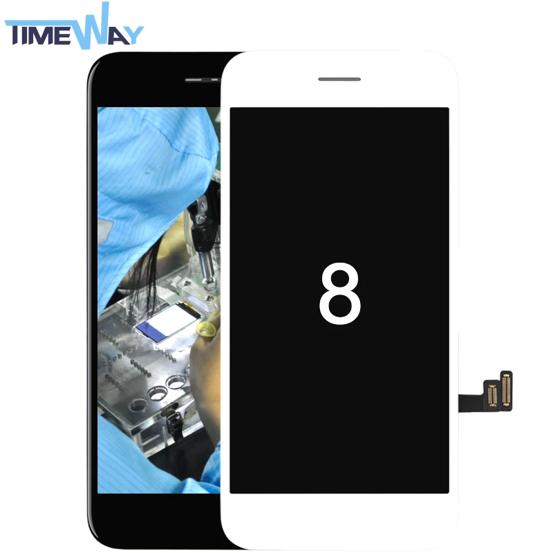 

LCD Digitizer Manufacturer for iphone 8, for iphone8 LCD Touch Screen, China Tianma lcd for iphone 8 LCD, Black and white