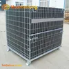 China warehouse stacking wire mesh metal steel pallet container