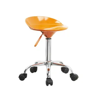 Modern Plastic Bar Stool With Wheels Modern Plastic Bar Stool With Wheels