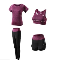 

Fashion gym sexy youga lady Women's Suits Yoga Sports Wear Activewear Sexy Sport Fitness Clothing Sets Gym Clothes