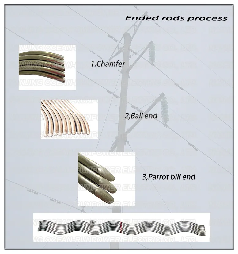 Preformed Armor Rods For Transmission Line Buy Preformed Armor Rods