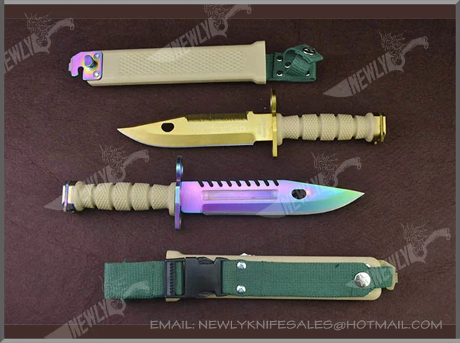 Popular Steel Blade Tactical Military Knife Fixed Knife