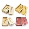 Engraved Custom Wood USB + Wooden Packing Box USB Flash 2.0 Memory Pen Drives
