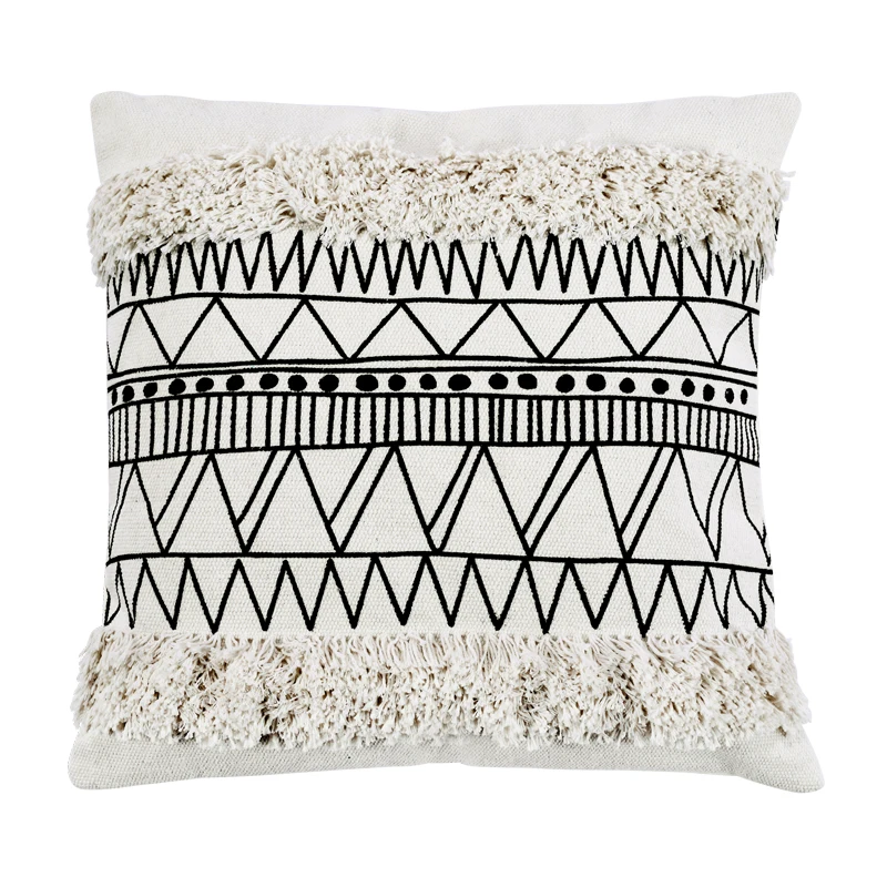 

Pillow bedding on square pillowcase sofa pillowslip cushion cover pillows bedding on square, White