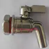 Stainless Steel 3/8" 1/2" Thread Port Size Brew Pot Spigot/faucet