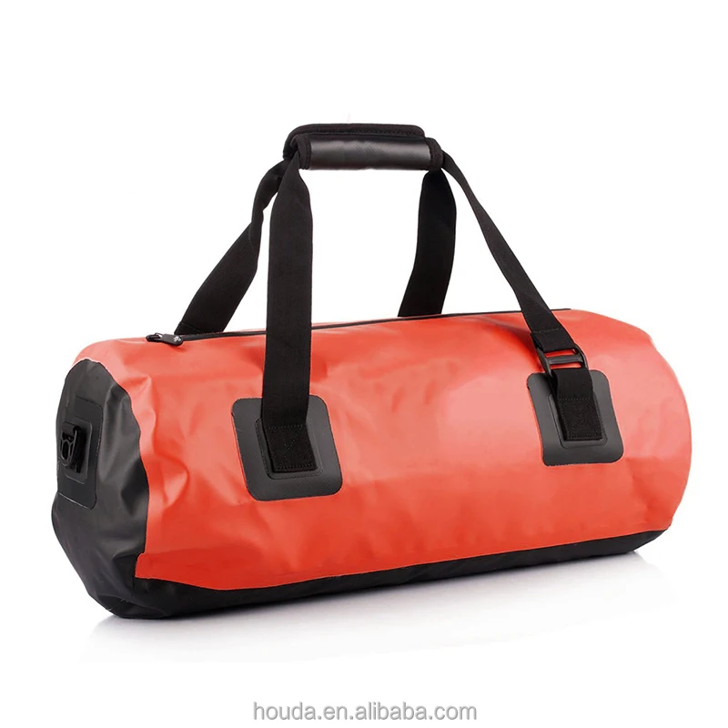 

Foldable Waterproof Dry Bag Sports Travel Gym Duffel Bag, Green red or customized