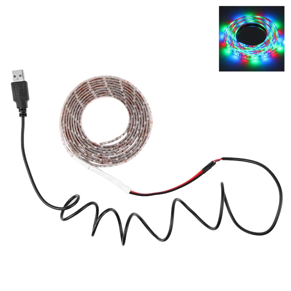 2m/6.6ft Led Strip Light Waterproof 3528 SMD USB 120LED