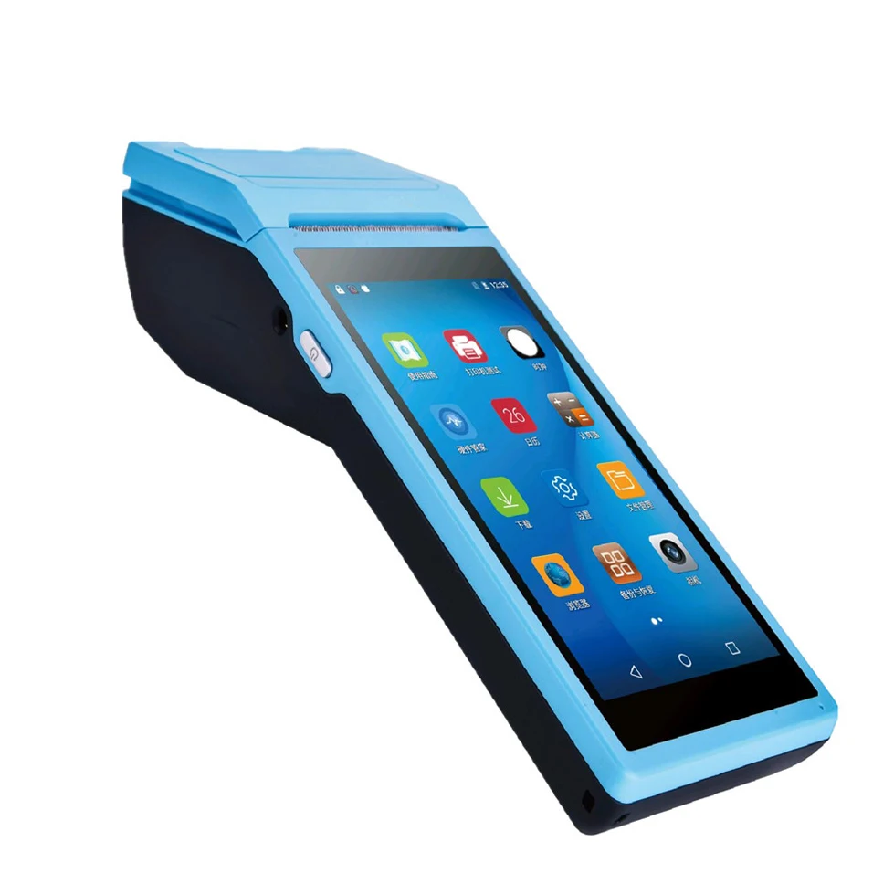 

handheld android pos terminal printer