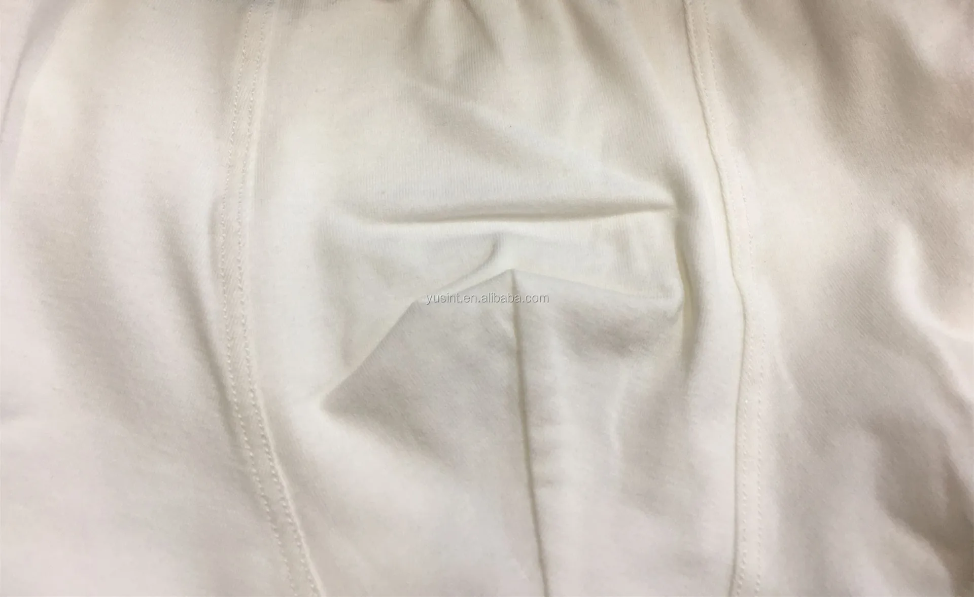 white boxer underwear
