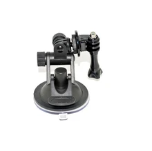 Suction Cup Mount with screw action camera accessories fit for GoPro /Xiaomi Yi / SJ4CAM / Sony /AEE sport cameras free shipping