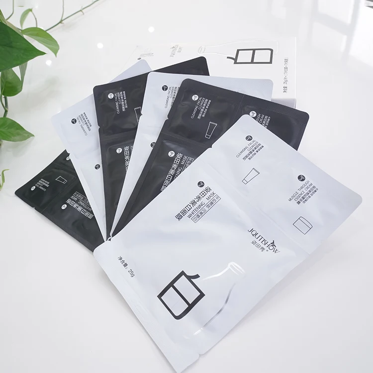

Deboro 3in1 black white mask sheet face care Factory direct sale OED/ODM whitening sheet mask