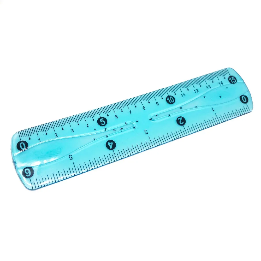 20 cm students office pvc ruler