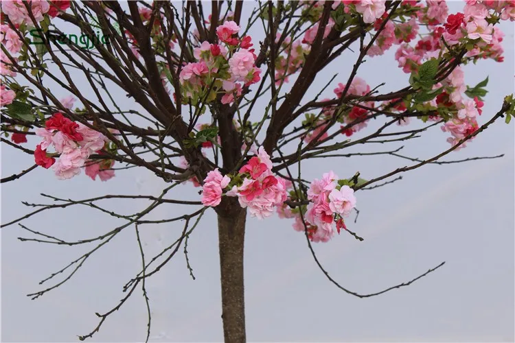 Small Artificial Pink Flower Cherry Blossom Trees For Sale Buy Silk
